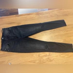 7 for all mankind black jeans. Size 27